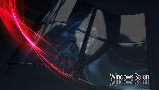 Windows 7-Logo, Windows 7, Textur, HD-Hintergrundbild HD wallpaper