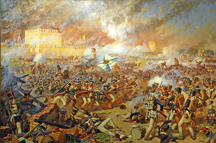 Military, Artistic, Defence of Smolensk, HD wallpaper