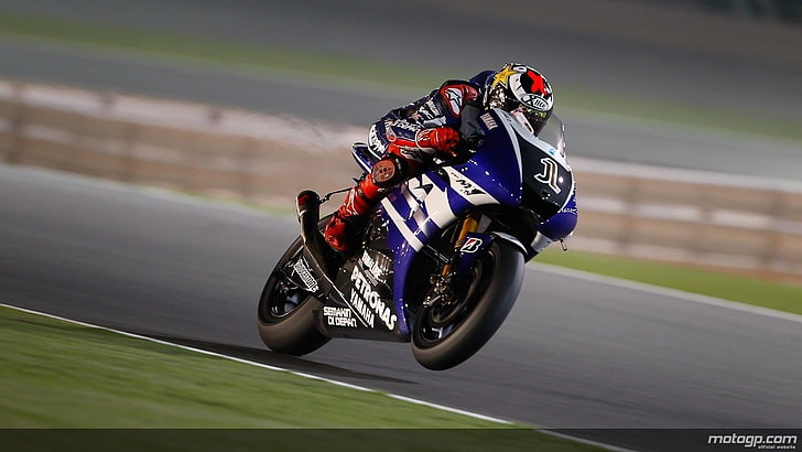 Yamaha Moto GP Jorge Lorenzo Motorräder Yamaha HD Art, Yamaha, Moto GP, HD-Hintergrundbild