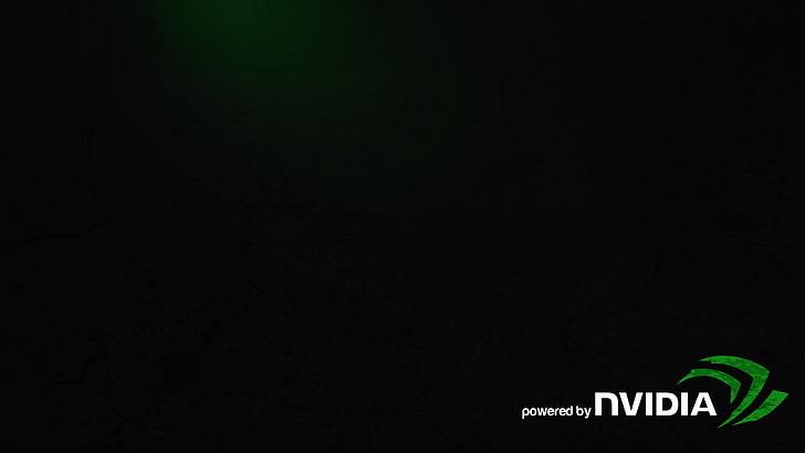 توضيح شعار Nvidia ، Nvidia ، ألعاب فيديو ، أخضر ، شعار، خلفية HD
