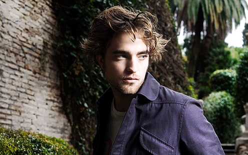 Robert Pattinson-profil Titta, ung skådespelare, kille, cool, man, kille, HD tapet HD wallpaper