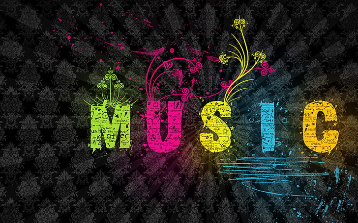 MUSIC 1, music, HD wallpaper
