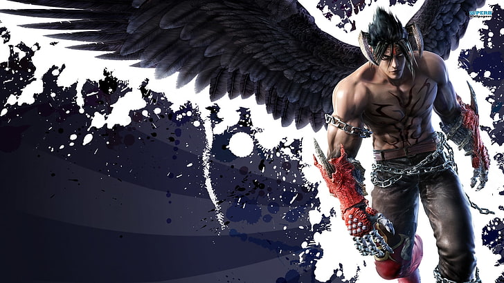 Dark Demon jin devil วิดีโอเกม Tekken HD Art, game, Demon, dark, devil, fall angel, jin, วอลล์เปเปอร์ HD