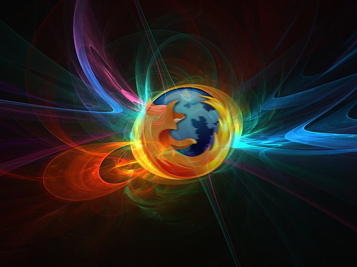 Abstract Firefox, Mozilla Firefox logo, Computers, Mozilla Firefox, abstract, computer, fire, fox, HD wallpaper