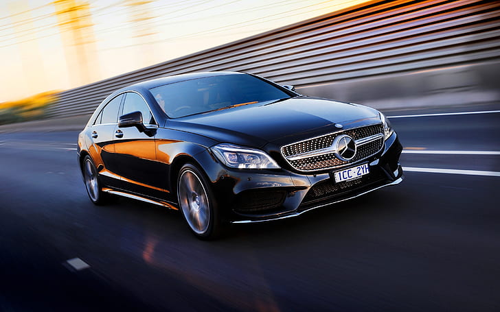 Mercedes-Benz, Mercedes, AMG, C218, AU-spec, Benz, 2015, CLS 500, Pack Sport, Fond d'écran HD