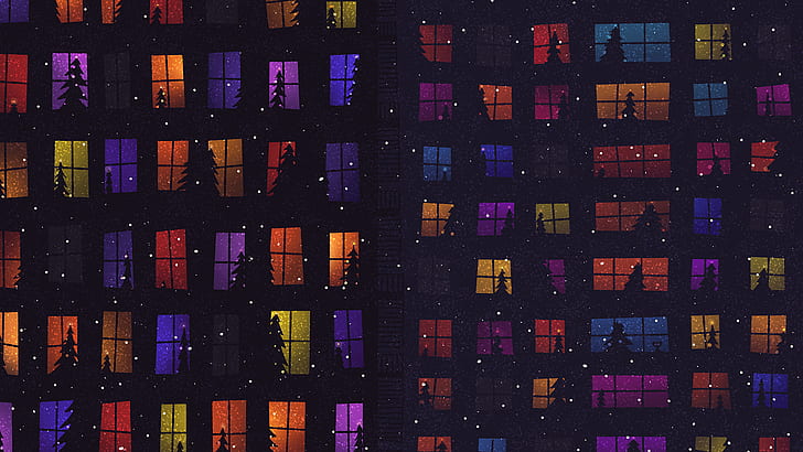 #vivid #colourful, ambang jendela, Wallpaper HD