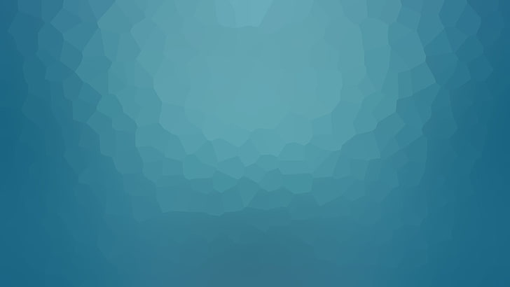Minimalismus, blau, niedrige Poly, HD-Hintergrundbild