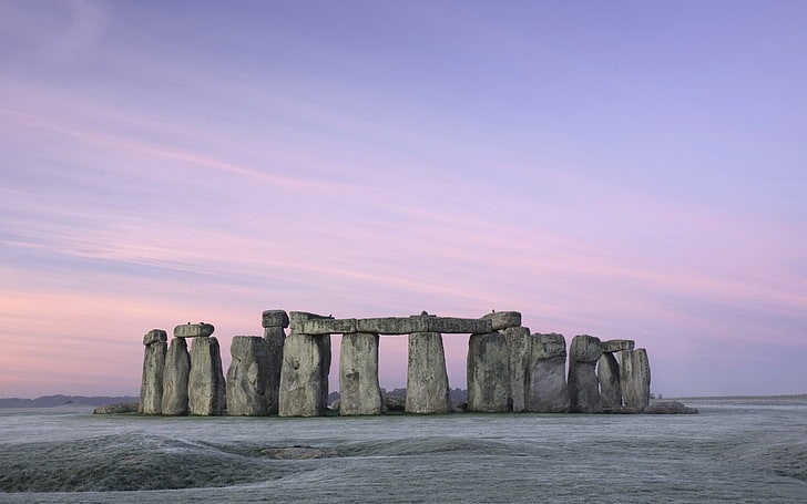 Stonehenge, England, pastell, Stonehenge, HD tapet