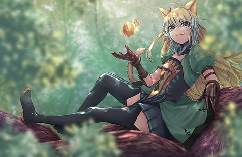 Fate / Apocrypha, Fate Series, anime, anime girls, Archer (Fate / Apocrypha), Atalanta (Fate / Grand Order), Tapety HD HD wallpaper
