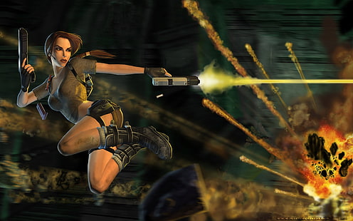 Tomb Raider, video game, Lara Croft, Tomb Raider: Legend, Wallpaper HD HD wallpaper