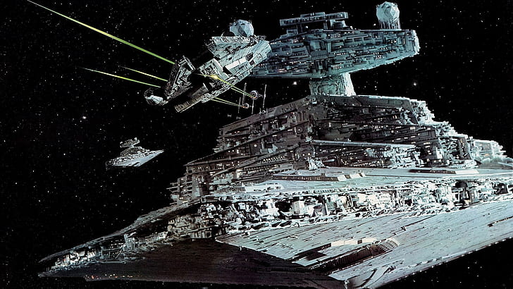 Kekaisaran Galactic, Star Wars, Millennium Falcon, Wallpaper HD