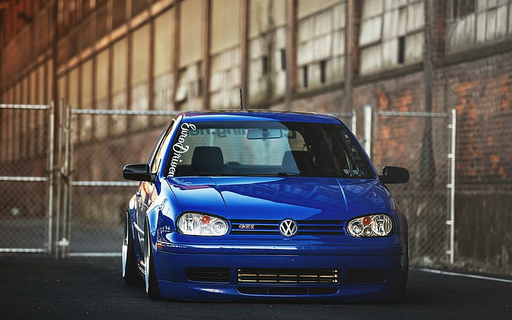 Volkswagen Golf Tuning GTI, volkswagen, golf, tuning, Wallpaper HD