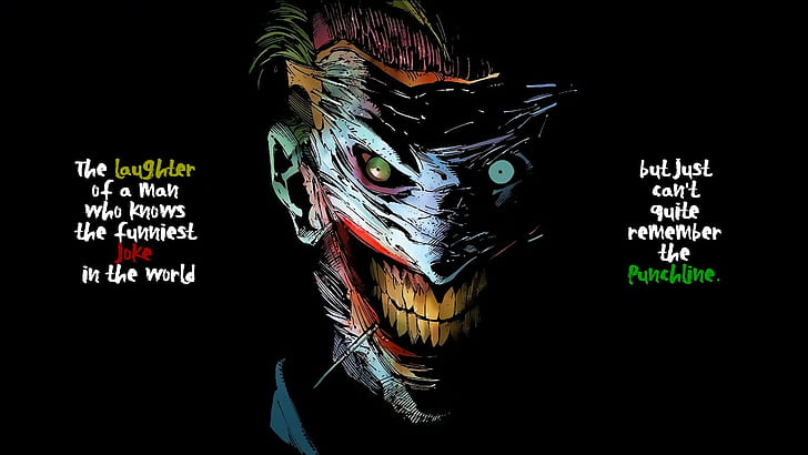 quote, Joker, quote, joker, HD wallpaper