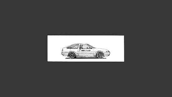 Инициал D, Toyota AE86, Toyota Trueno, HD тапет HD wallpaper