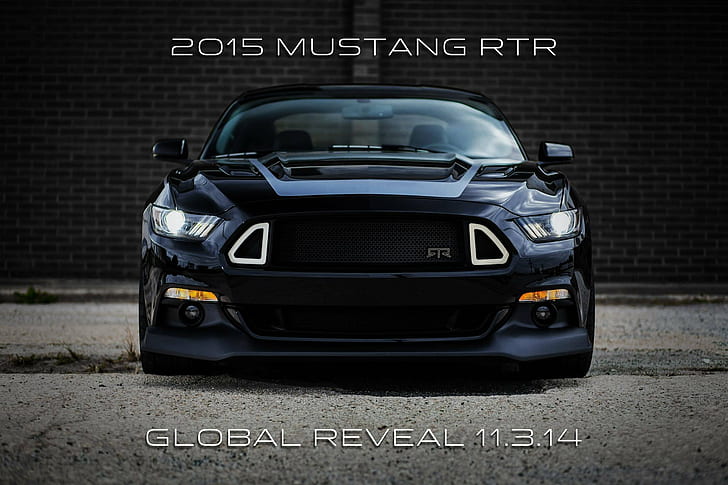 2015, ford, muscle, mustang, rtr, HD wallpaper