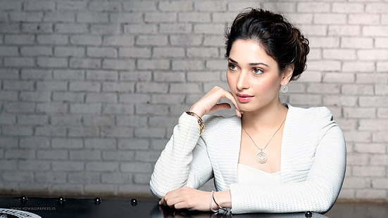 Тамана Бхатия, актриса, телугу, тамил, 5K, HD тапет HD wallpaper
