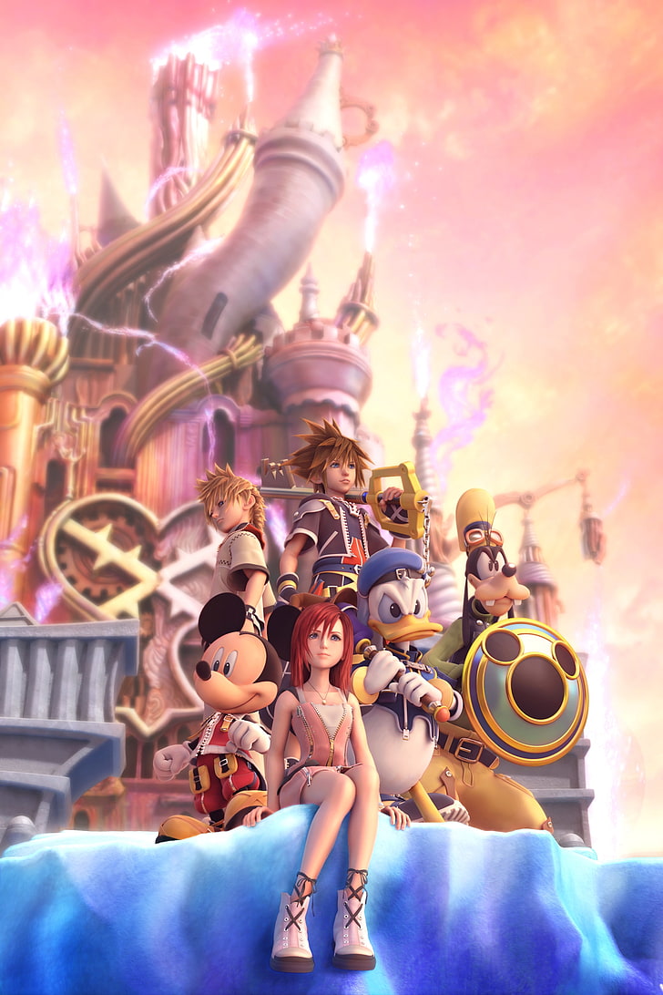 kingdom hearts 2000x3000 Video Game Kingdom Hearts HD Art, Kingdom Hearts, Wallpaper HD, wallpaper seluler