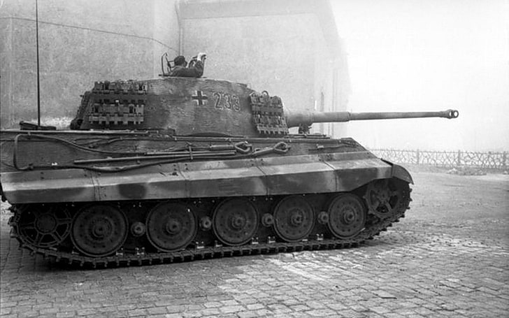 الدبابات ، الدبابات ، النمر الثاني ، الحرب العالمية الثانية، خلفية HD