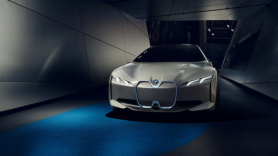 BMW i4, 전기차, 4K, HD 배경 화면 HD wallpaper