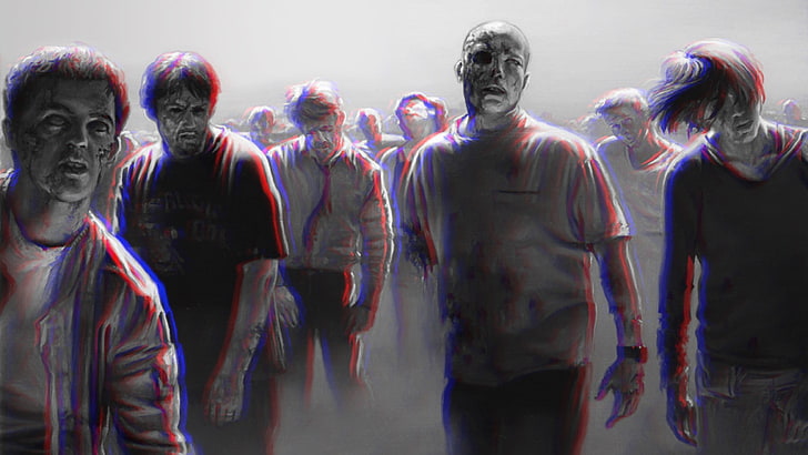 horror, zombies, HD wallpaper