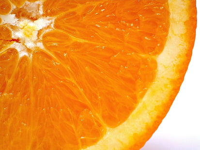 ломтик апельсина, апельсин, ломтик, сок, фрукты, цитрусовые, HD обои HD wallpaper