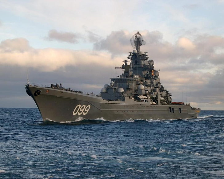 Moscva ship, Russian Navy, vehicle, military, ship, HD wallpaper