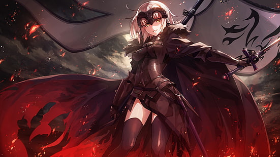 ซีรีส์ Fate, Fate / Grand Order, Avenger (Fate / Grand Order), Jeanne d'Arc Alter, วอลล์เปเปอร์ HD HD wallpaper