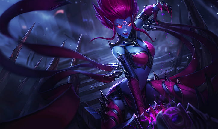 Evelynn, League of Legends, Tapety HD