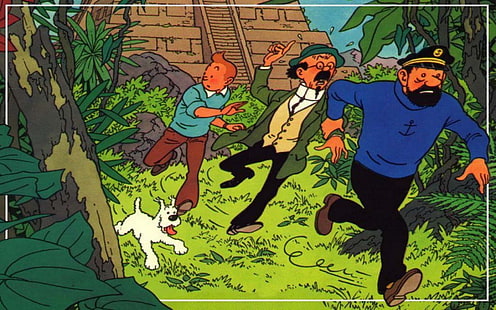 Comics, Les Aventures De Tintin, Fond d'écran HD HD wallpaper