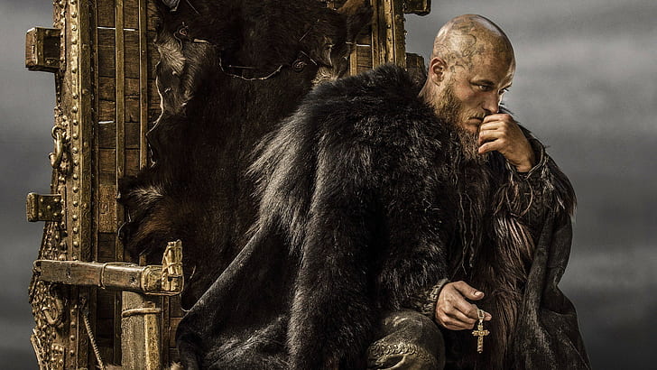 Ragnar, Ragnar Lodbrok, Vikingos, series de televisión, Vikingos (serie de televisión), Fondo de pantalla HD