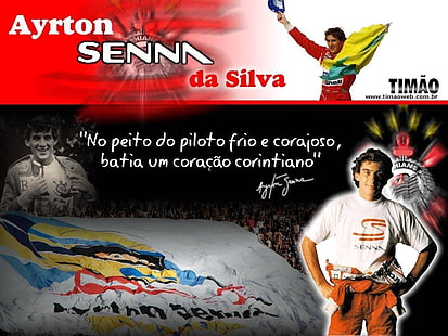 fútbol, ​​corintios, Brasil, Ayrton Senna, Fondo de pantalla HD HD wallpaper