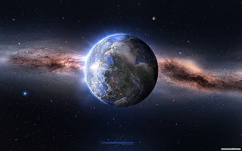 espacio, naturaleza, nebulosas, planeta, Tapety HD HD wallpaper