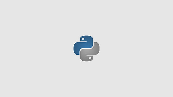 Python, Programmierung, Minimalismus, Weiß, Technologie, HD-Hintergrundbild HD wallpaper