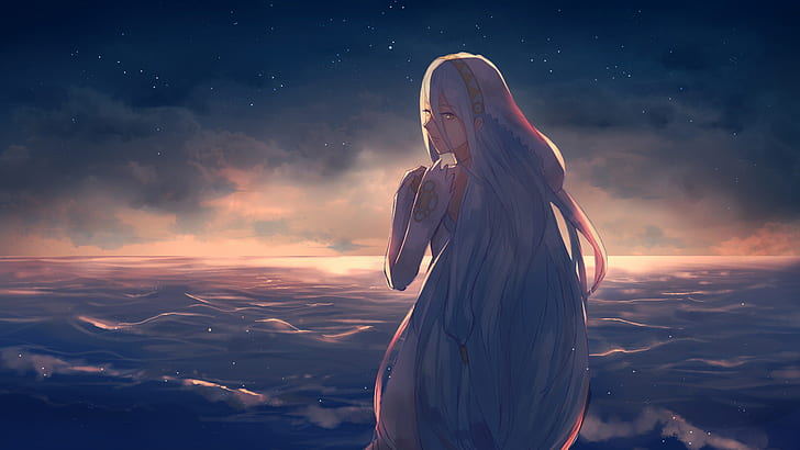 Fire Emblem, Fire Emblem Fates, Azura (Fire Emblem), Video Game, Tapety HD