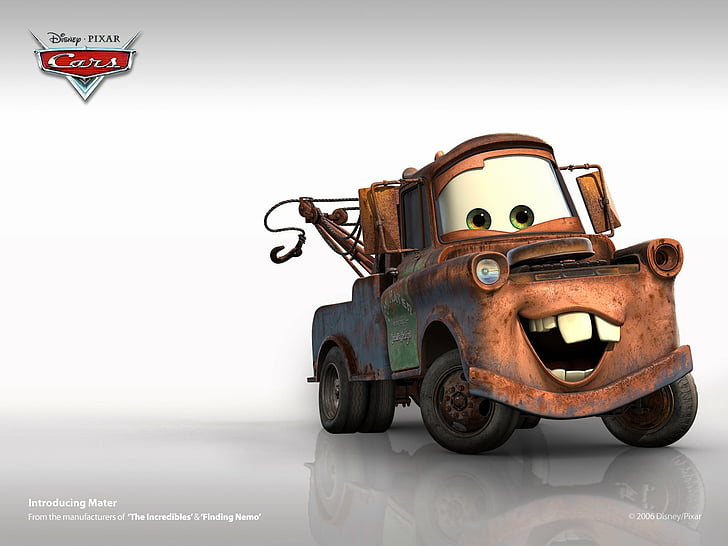 Cars, Car, Mater (Cars), HD wallpaper