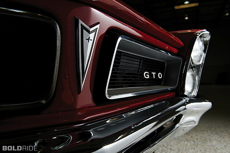 Pontiac, Gto, 1965, voitures, muscle, classique, Fond d'écran HD HD wallpaper