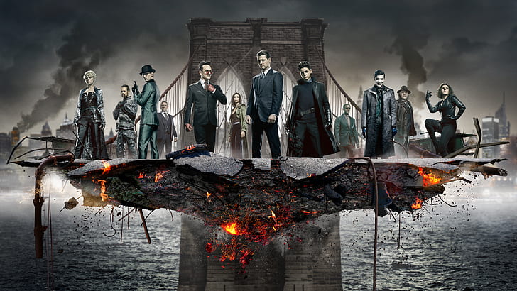 TV-show, Gotham, Gotham (TV-show), HD tapet