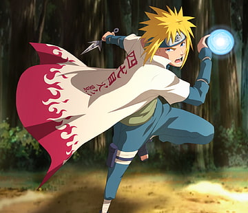 Anime, Naruto, Hokage (Naruto), Minato Namikaze, HD-Hintergrundbild HD wallpaper