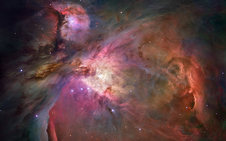 Hubble's Sharpest View Of The Orion Nebula, astronomy, astrophysics, blackpink, hubblespacetelescope, nebulae, orion, photography, purple, stars, HD wallpaper