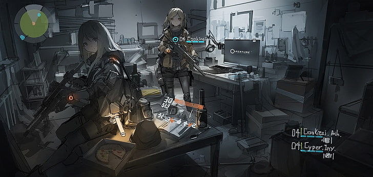 Female holding gun digital wallpaper, anime, anime girls, Tom Clancy's The  Division, HD wallpaper | Wallpaperbetter