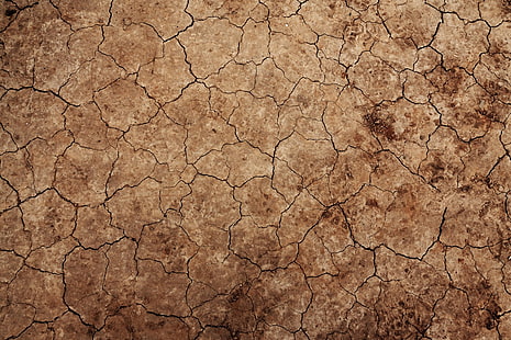 erosi, tanah, alam, lingkungan, kotoran, pola, kering, gurun, tekstur, Wallpaper HD HD wallpaper