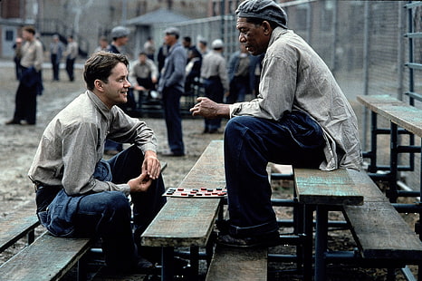 Film, The Shawshank Redemption, Morgan-Mann, Tim Robbins, HD-Hintergrundbild HD wallpaper