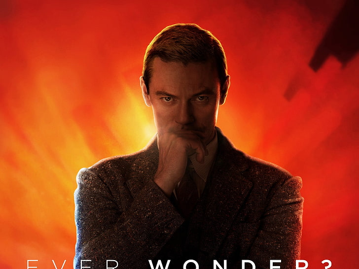 Professor Marston and the Wonder Woman (2017), poster, movie, orange, Luke Evans, black, man, professor marston and the wonder woman, actor, HD wallpaper