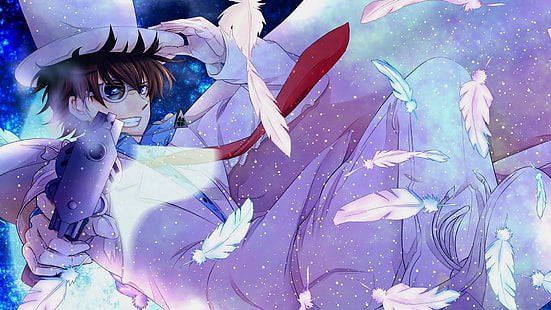 Anime, Magic Kaito 1412, Detektiv Conan, Kaito Kuroba, HD-Hintergrundbild HD wallpaper