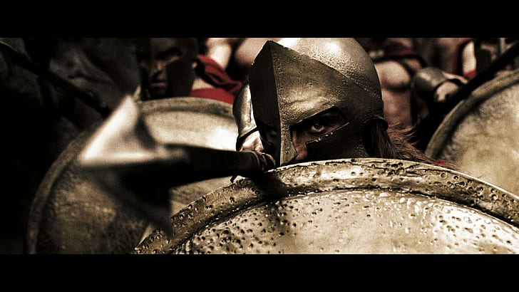300 Spartan Warrior HD, филми, войн, 300, спартанец, HD тапет
