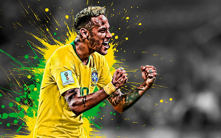 ブラジルのサッカー選手hd壁紙無料ダウンロード Wallpaperbetter
