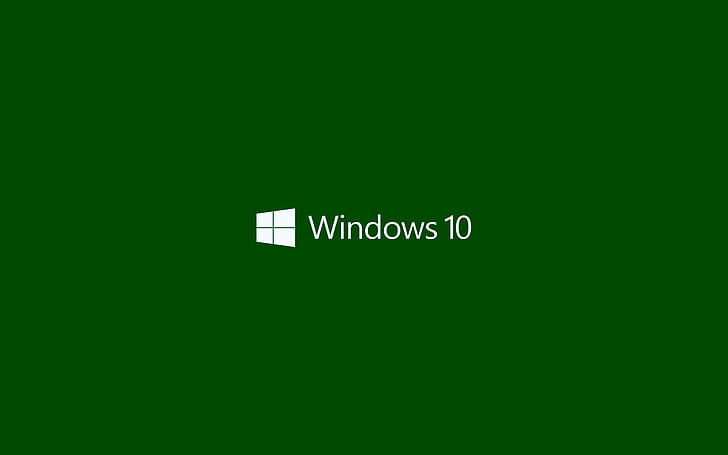 Windows 10, Microsoft Windows, sistema operativo, minimalismo, logo, Sfondo HD
