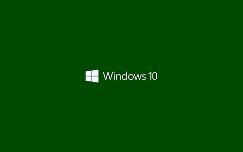 Windows 10, Microsoft Windows, операционная система, минимализм, логотип, HD обои HD wallpaper