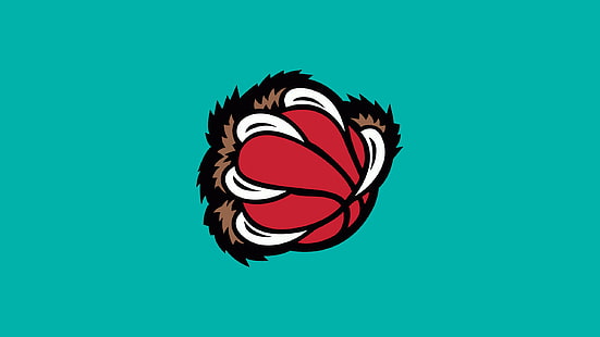 Basketball, Grizzlies de Memphis, emblème, NBA, Fond d'écran HD HD wallpaper