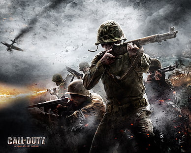 Call of Duty COD World at War Soldier HD, gry wideo, świat, wojna, żołnierz, wezwanie, służba, at, kod, Tapety HD HD wallpaper